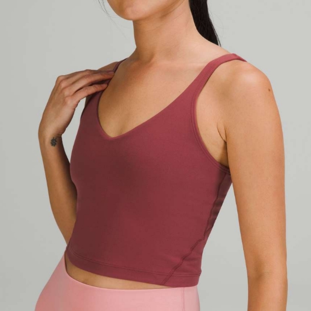 lululemon athletica Rosewood Cropped Tank